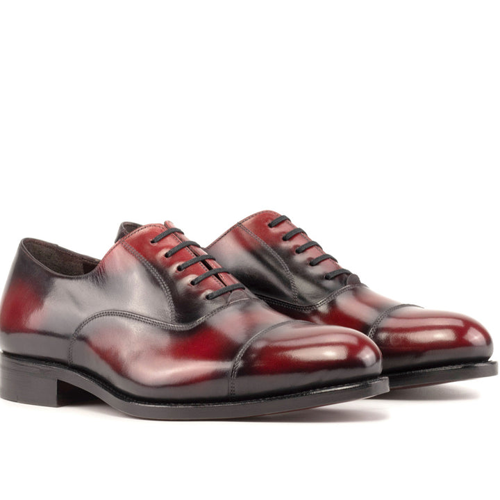 Oxford 5527 Burgundy Patina