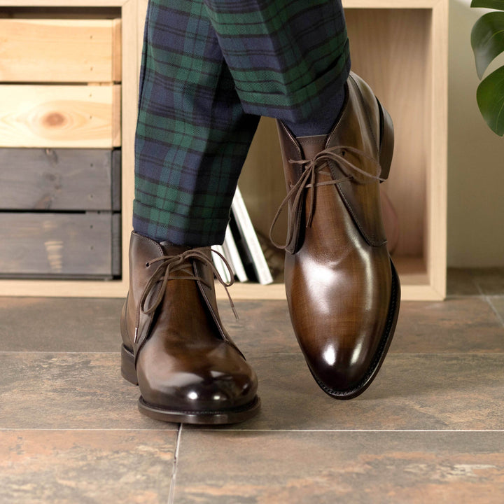 Chukka Boot 5632 - Brown Patina