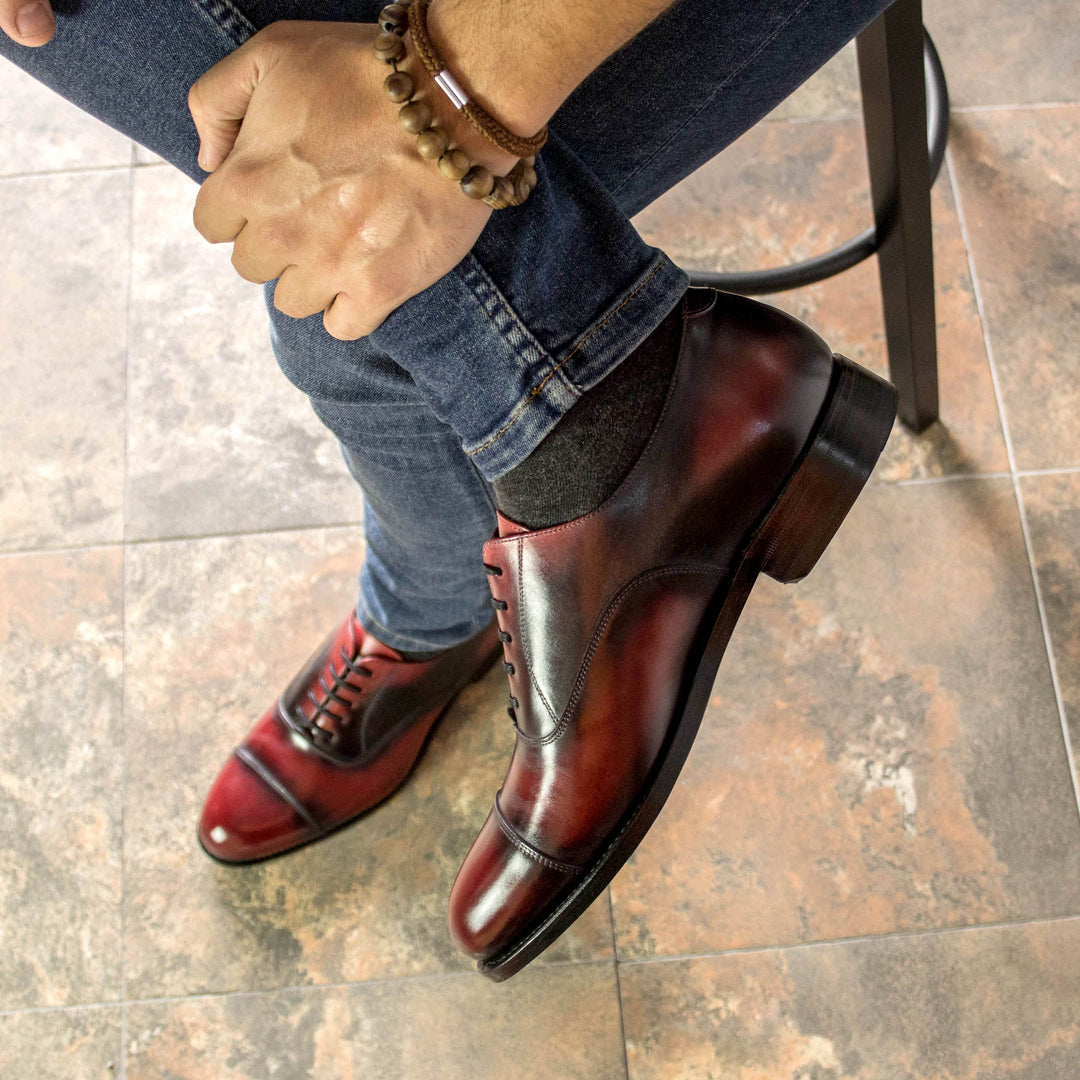 Oxford 5938 - Burgundy Patina