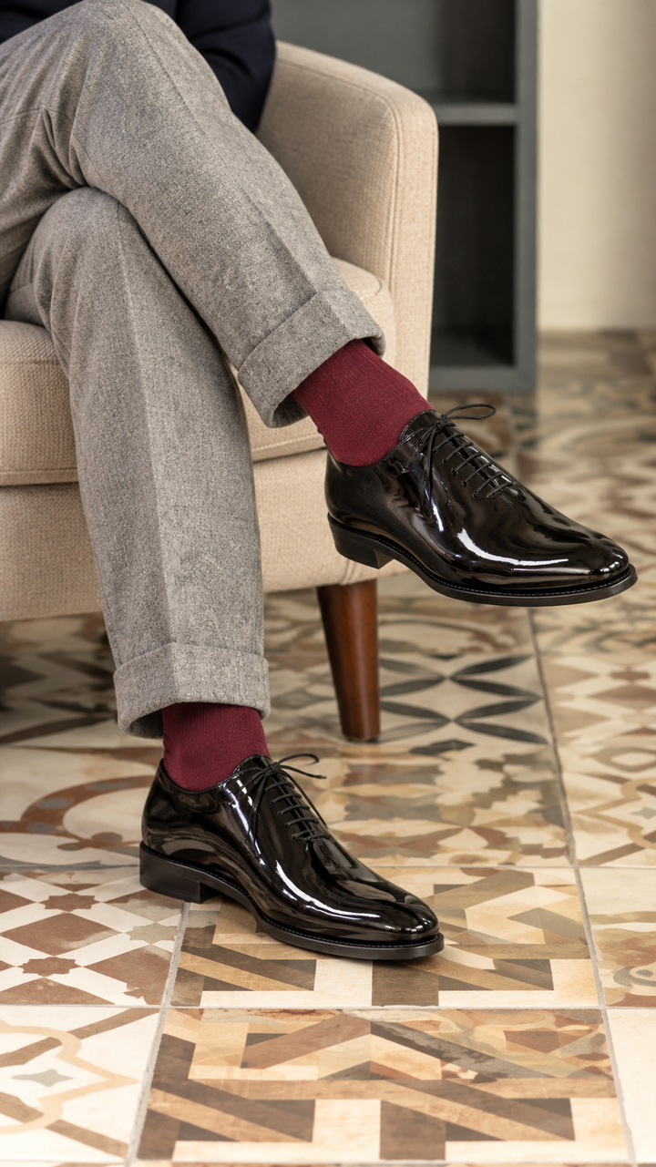 Red Goodyear Welt Whole Cut 5257