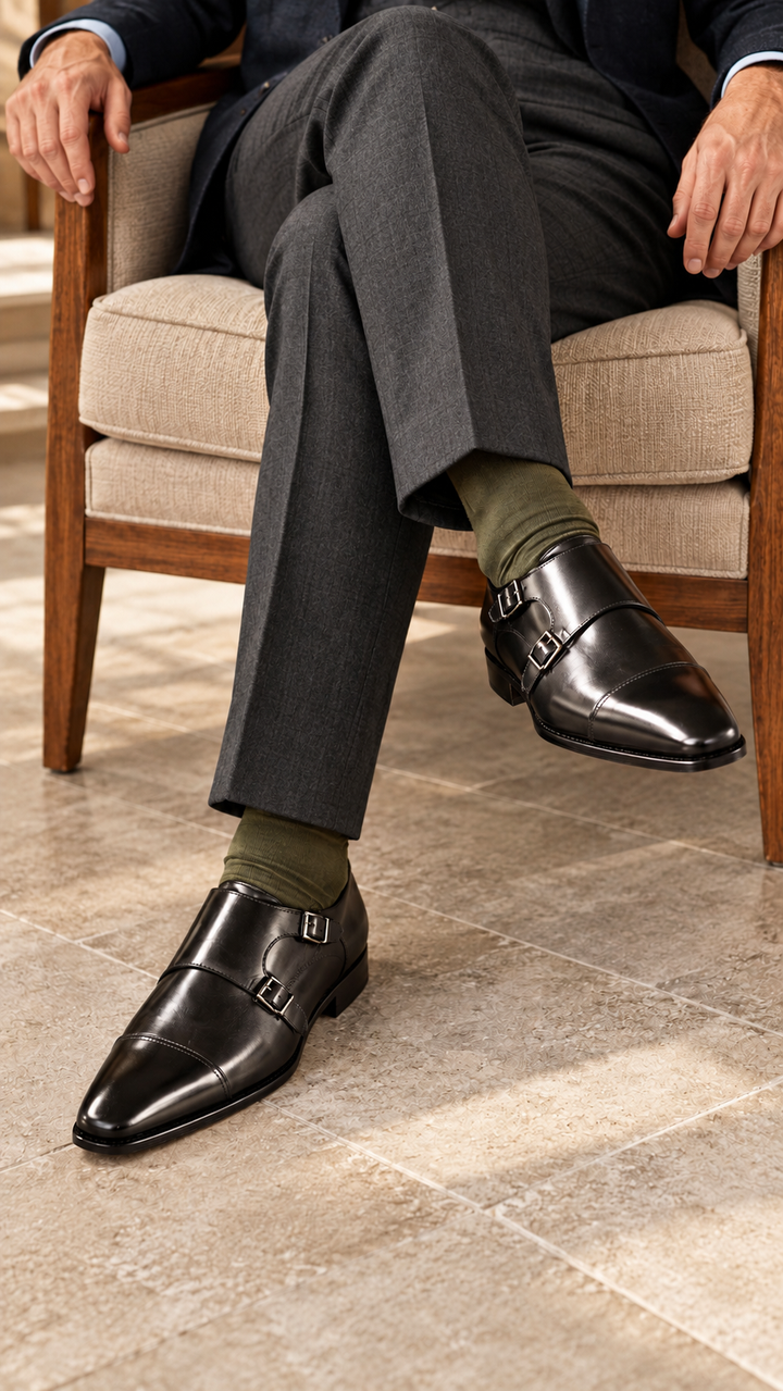 Goodyear Welt Double Monk 5550