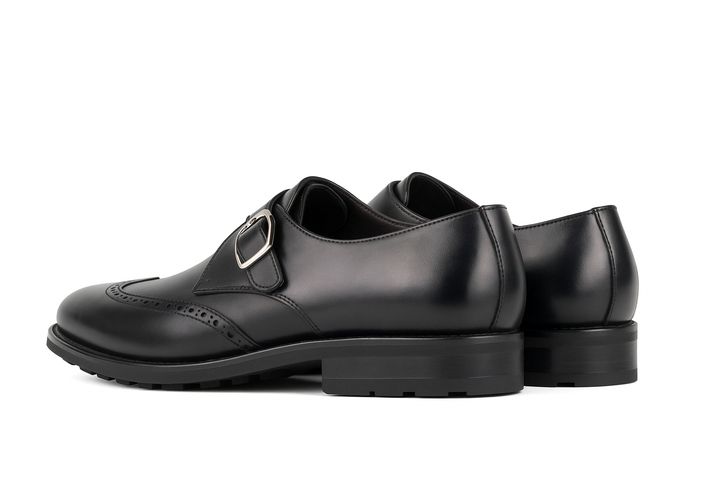 Single Monk Box Calf- 5746