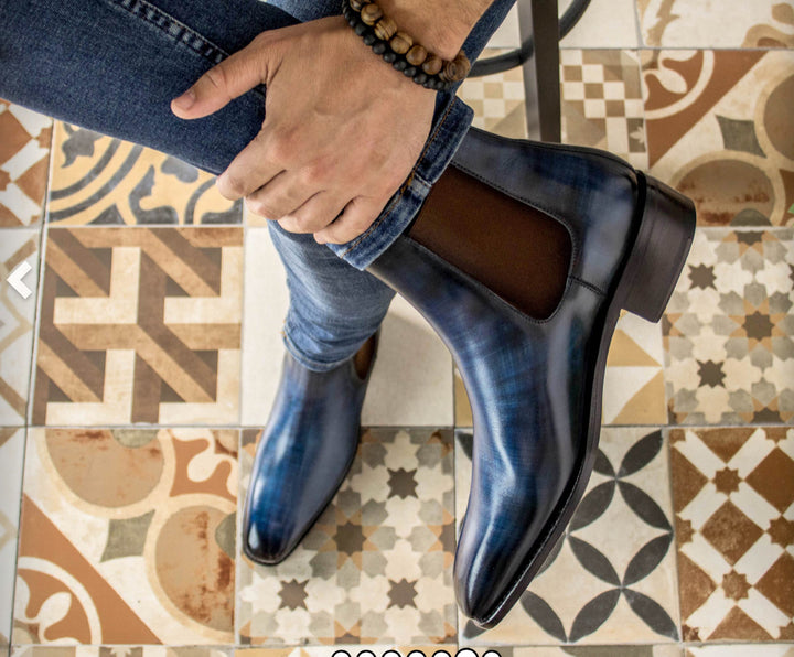 Chelsea Boot  Patina 5416- Goodyear welted