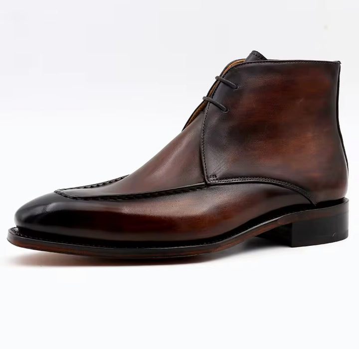 Goodyear Welt Leather Chukka Boot
