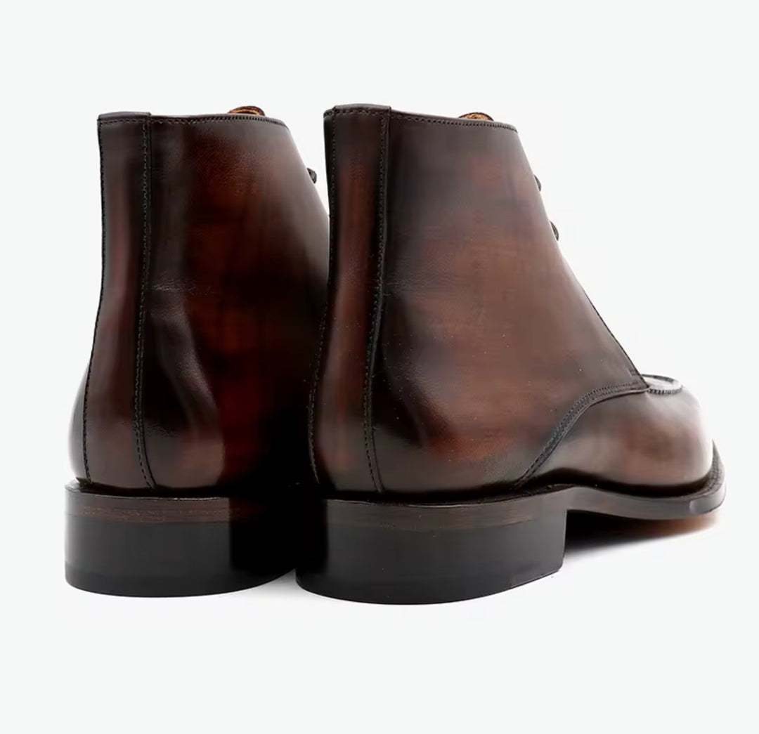 Goodyear Welt Leather Chukka Boot