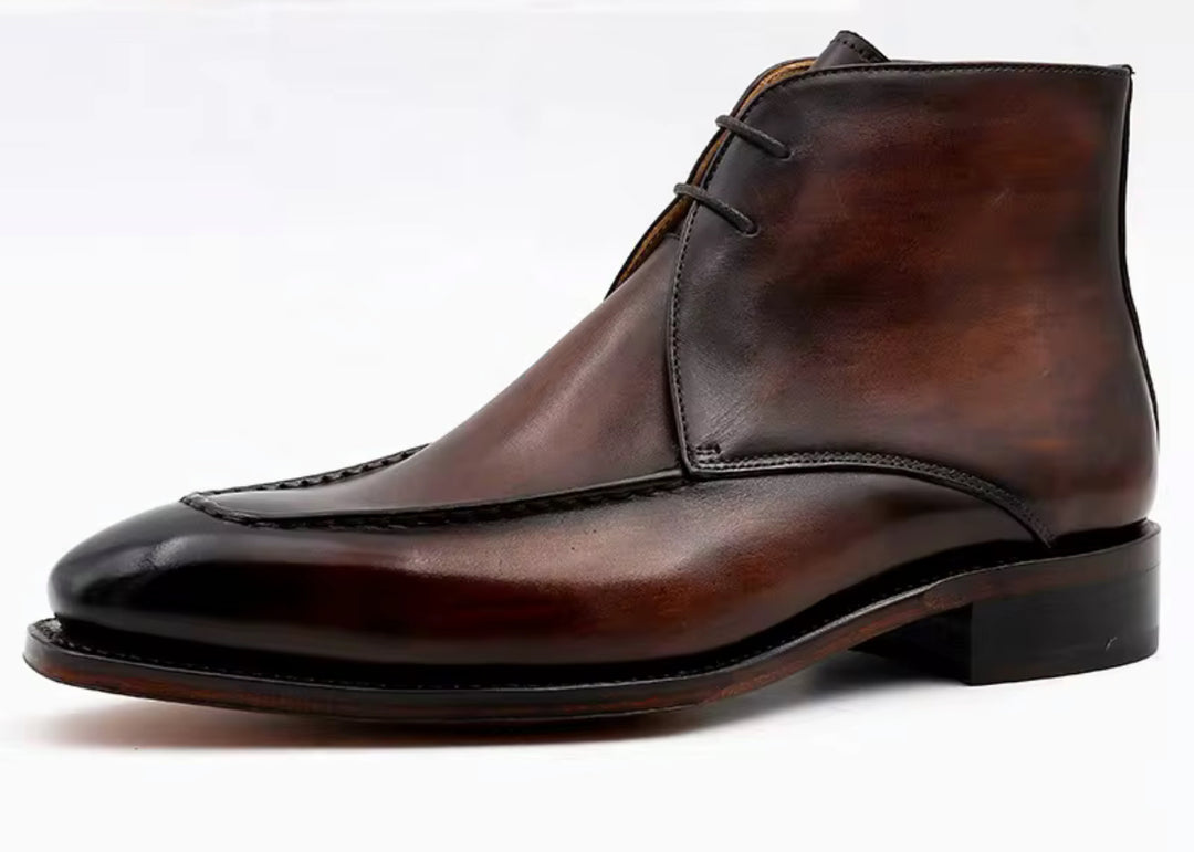 Goodyear Welt Leather Chukka Boot