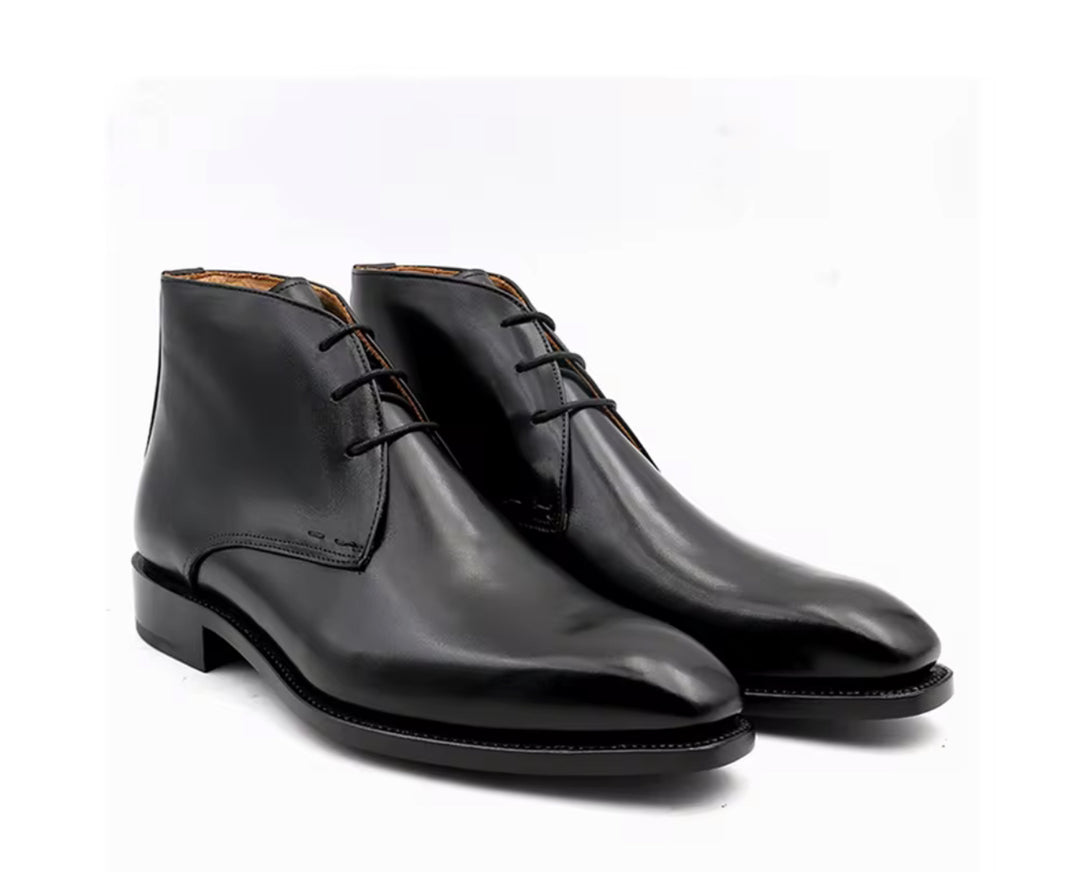 Goodyear Welt Leather Chukka Boot