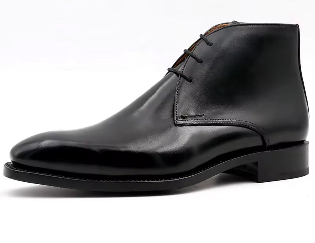 Goodyear Welt Leather Chukka Boot