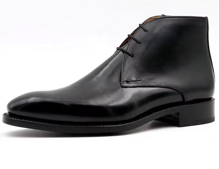 Goodyear Welt Leather Chukka Boot