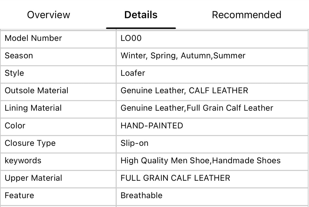 Hand-Painted Blake-Stitched Loafers — Full-Grain Calf Leather LO00