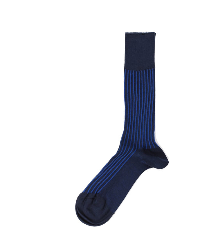 ATTRACTIVE MENS SOCKS – SHADOW STRIPED COTTON SOCKS – OVER THE CALF