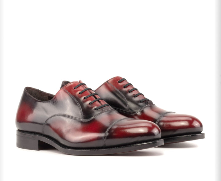 Oxford 5527 Burgundy Patina