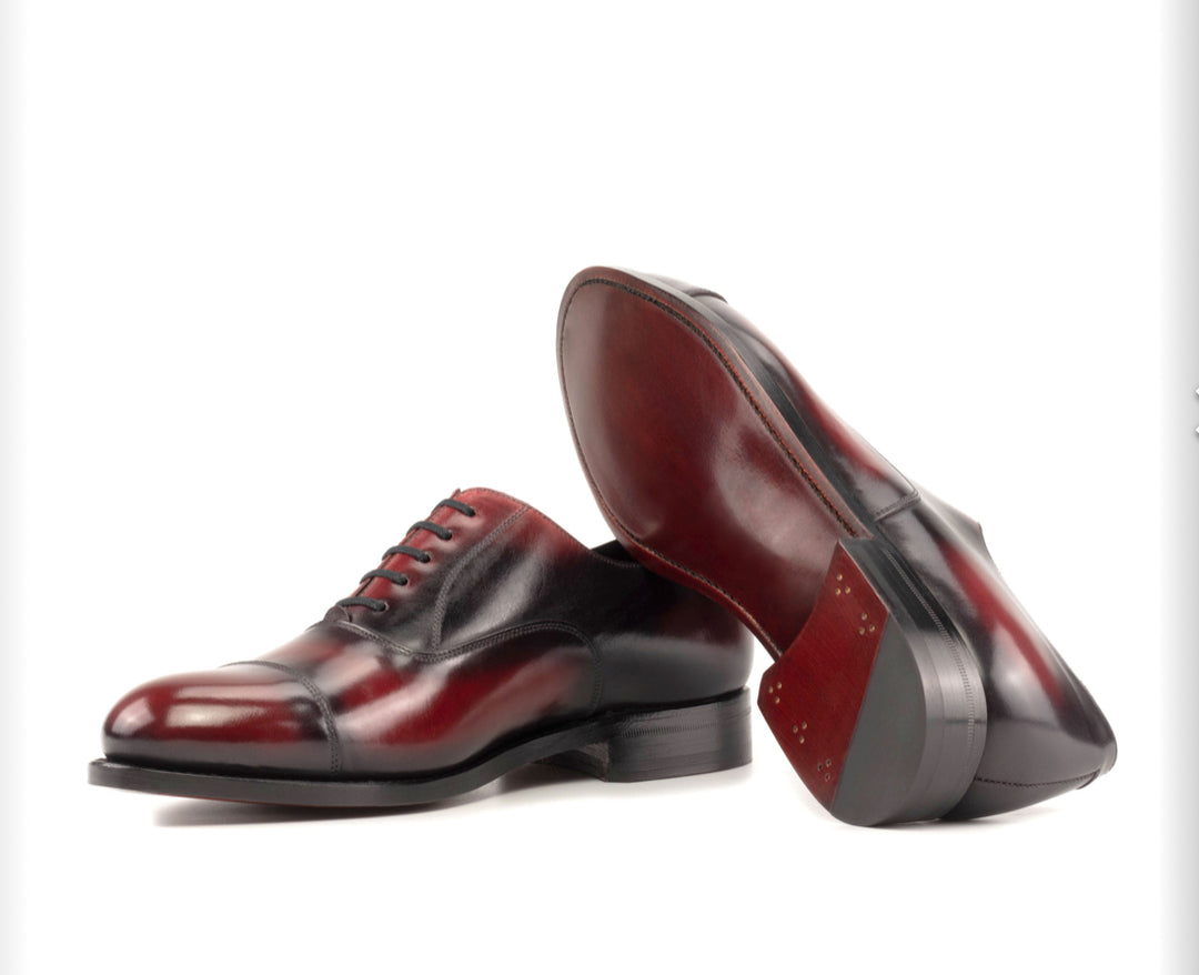 Oxford 5527 Burgundy Patina