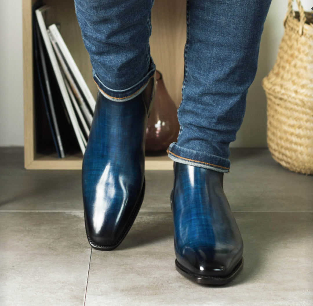 Chelsea Boot  Patina 5416- Goodyear welted