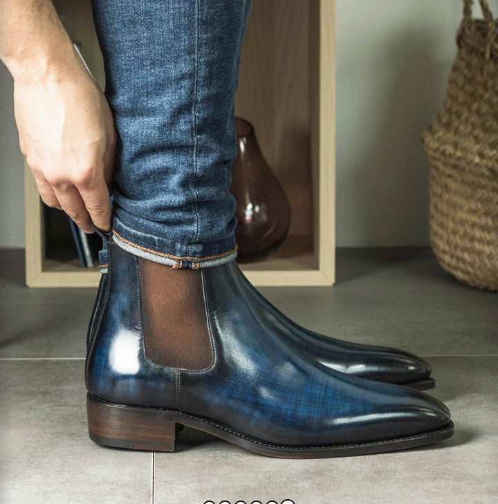 Chelsea Boot  Patina 5416- Goodyear welted
