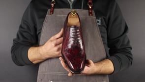 Skull Burgundy Museum Wholecut video
