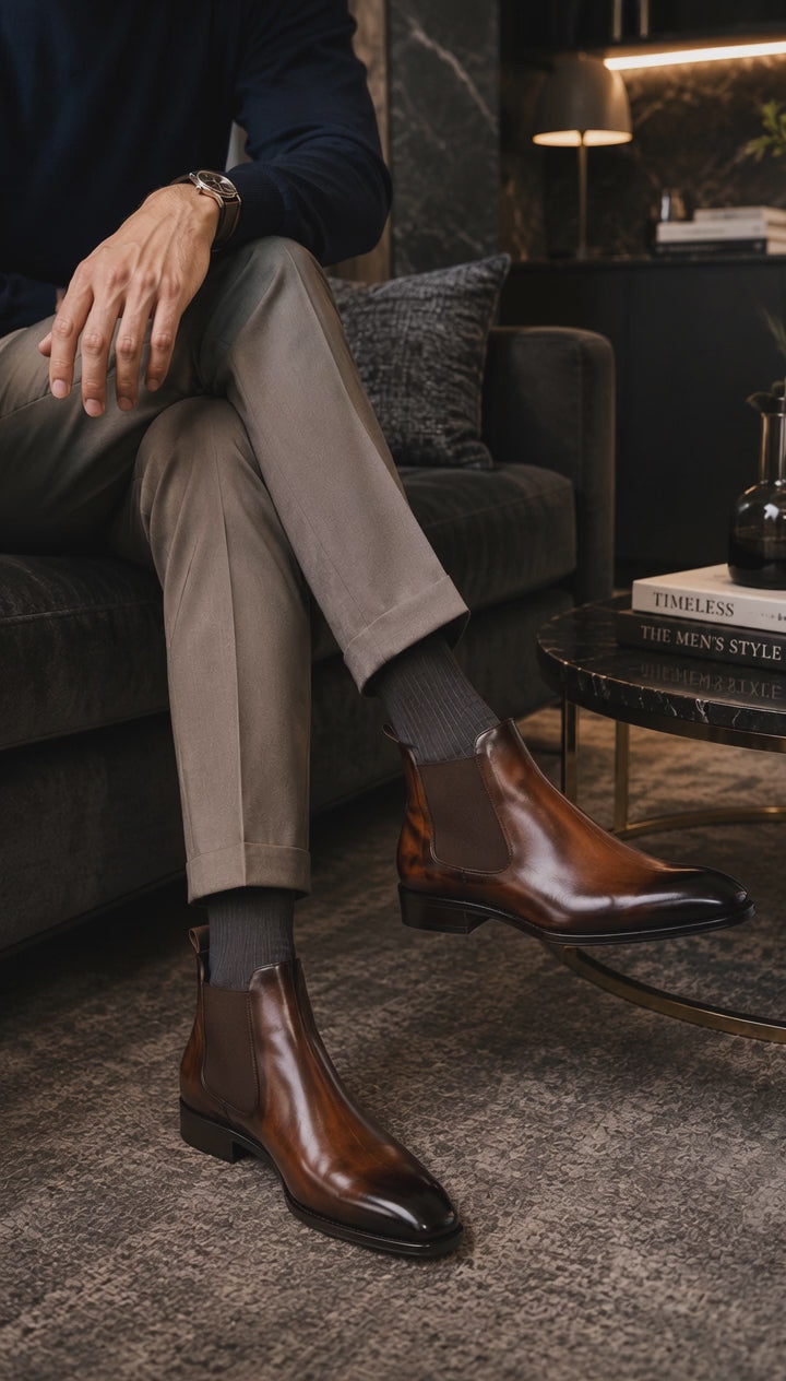 Tobacco Patina Boot 5254 -Goodyear welted
